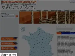 Sites similar to materiauxmoinschers.com