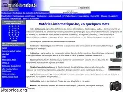 Sites similar to materiel-informatique.be