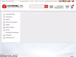 Sites similar to materiel.tn