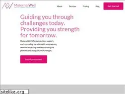 Sites similar to maternalwell.com