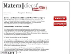 Sites similar to materndienst-discount.de