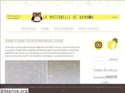 Sites similar to maternelle-bambou.fr