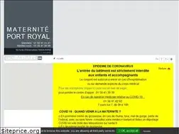 Sites similar to materniteportroyal.fr