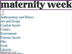 Sites similar to maternityweek.com