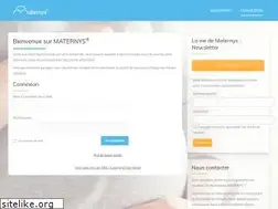 Sites similar to maternys.com