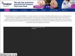 Sites similar to materresearch.org.au