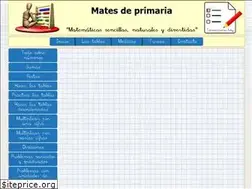 Sites similar to matesdeprimaria.es