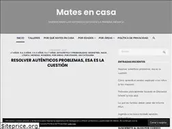 Sites similar to matesencasa.com