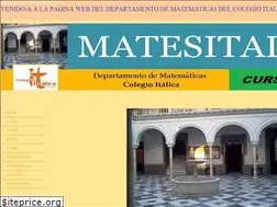 Sites similar to matesitalica.es