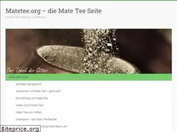 Sites similar to matetee.org