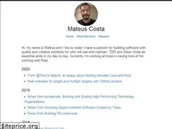 Sites similar to mateuscosta.me