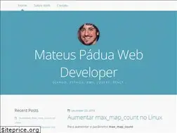 Sites similar to mateuspaduaweb.com.br