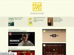 Sites similar to mateusz.pl
