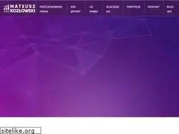 Sites similar to mateuszkozlowski.pl