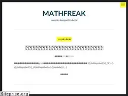 Sites similar to math-freak.com