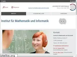 Sites similar to math-inf.uni-greifswald.de