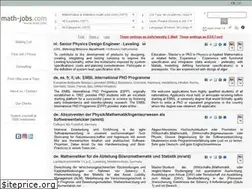 Sites similar to math-jobs.com