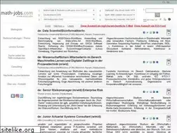 Sites similar to math-jobs.de