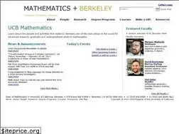 Sites similar to math.berkeley.edu