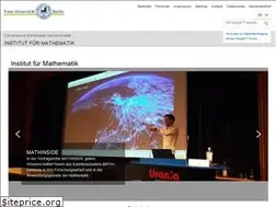 Sites similar to math.fu-berlin.de