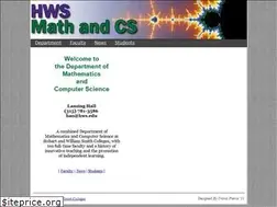 Sites similar to math.hws.edu