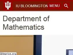 Sites similar to math.indiana.edu