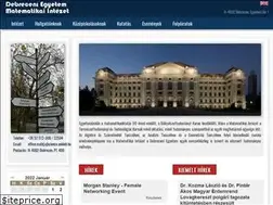 Sites similar to math.klte.hu
