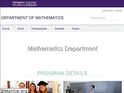Sites similar to math.northwestern.edu