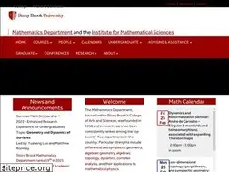 Sites similar to math.sunysb.edu