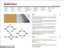 Sites similar to math.tamu.edu