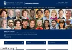 Sites similar to math.toronto.edu