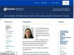 Sites similar to math.ucr.edu