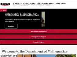 Sites similar to math.uga.edu