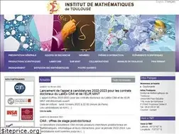 Sites similar to math.univ-toulouse.fr