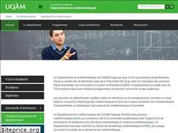 Sites similar to math.uqam.ca