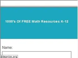 Sites similar to math4children.com