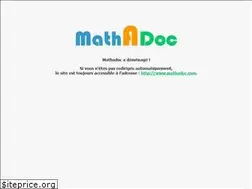 Sites similar to mathadoctes.free.fr