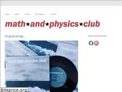 Sites similar to mathandphysicsclub.com