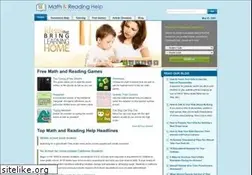 Sites similar to mathandreadinghelp.org