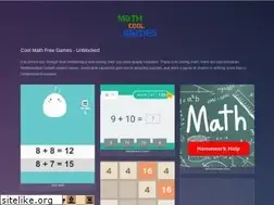 Sites similar to mathcool.games