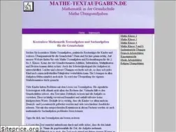 Sites similar to mathe-textaufgaben.de
