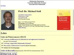 Sites similar to mathe2.uni-bayreuth.de
