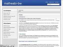 Sites similar to matheabi-bw.de