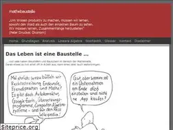 Sites similar to mathebaustelle.de