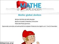 Sites similar to mathekalender.de