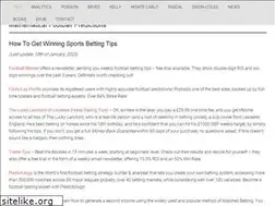 Sites similar to mathematicalfootballpredictions.com