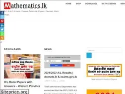 Sites similar to mathematics.lk