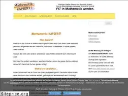 Sites similar to mathematik-kapiert.de