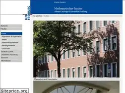 Sites similar to mathematik.uni-freiburg.de