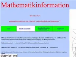Sites similar to mathematikinformation.info